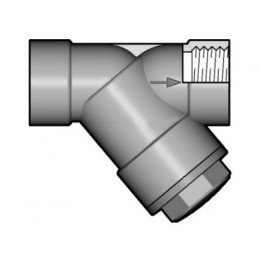 Фильтр сетчатый ПВХ резьбовой DN65 EPDM FIP 2 1/2