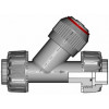 Обратный клапан ПВХ угловой с разборными муфтовыми окончаниями FKM 20 мм FIP VRUIV020F